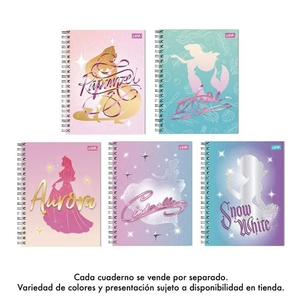 CUADERNO PROF. PRINCESAS BRILL. DIPAK RAY ESP. 90H COMB PZA